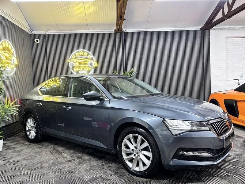 Used Skoda Superb SE 150 HP (110 kW) 2020 Grey Hatchback