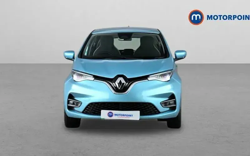 Usado Renault Zoe Iconic 100 kW (136 CV) 2021 Azul Utilitario