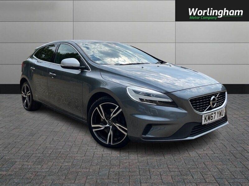 Grey Used 2017 Volvo V40 R-Design Pro Estate | £12,695 (A bit pricey) - Image 1/4