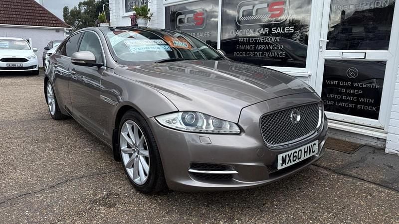 Grey Used 2010 Jaguar XJ Premium Luxury Sedan | £6,795 (Fair price) - Image 1/4