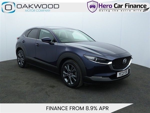 Blue Used 2021 Mazda CX-30 Inclusive SUV | £20,910 (Expensive) - Image 1/1