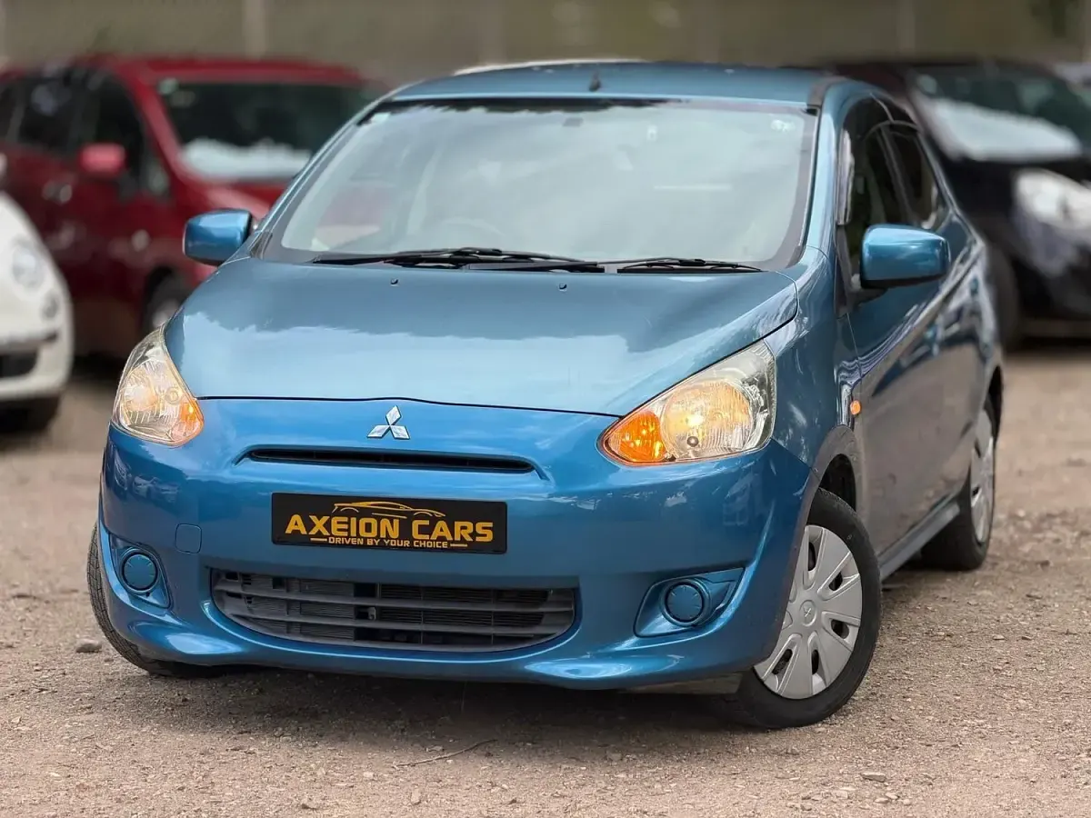 Used Mitsubishi Mirage 69 HP (50 kW) 2012 Blue Hatchback