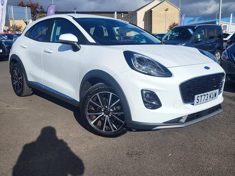 White Used 2023 Ford Puma Titanium Hatchback | £15,995 (Good price) - Image 1/4