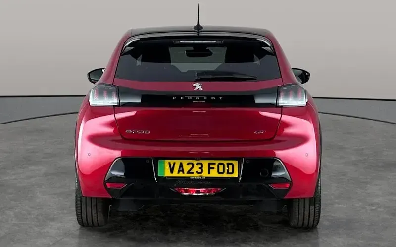 Used Peugeot e-208 GTi 100 kW (136 HP) 2023 Red Hatchback