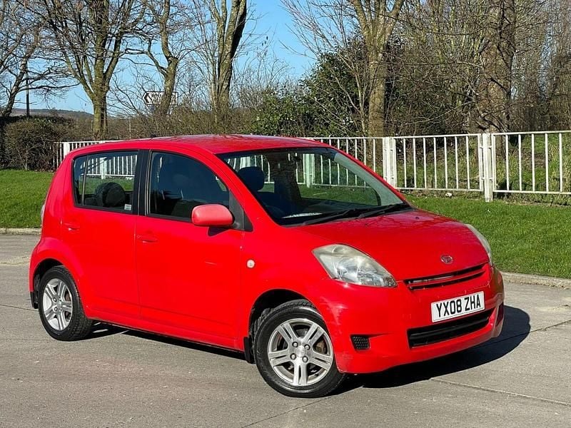 Used Daihatsu Sirion 2008 Red Hatchback