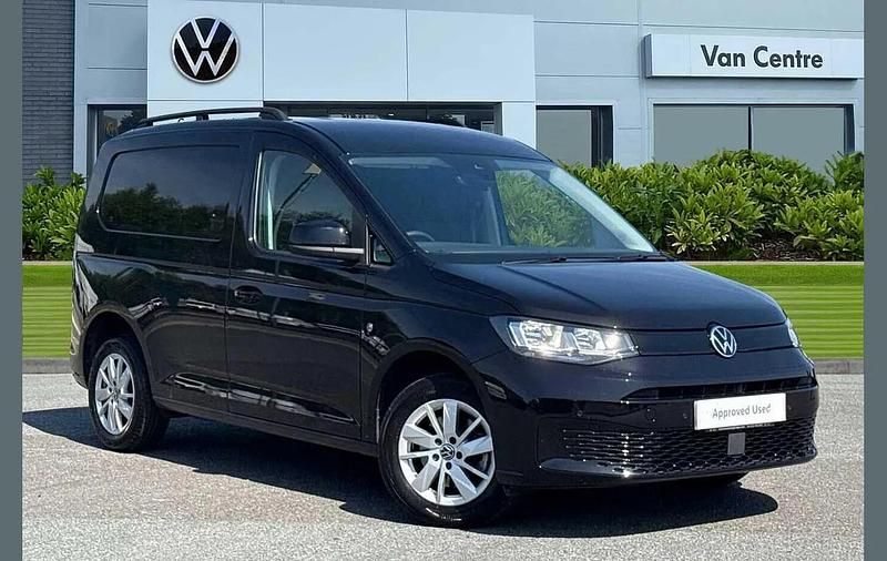 Black Used 2025 VW Caddy Pro MPV | £28,789 (Fair price) - Image 1/4