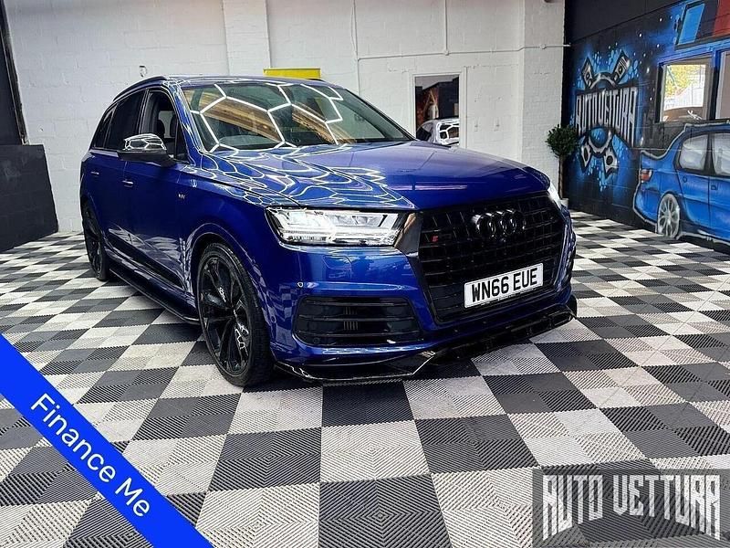 Blue Used 2016 Audi SQ7 Advanced SUV | £29,950 (Fair price) - Image 1/4