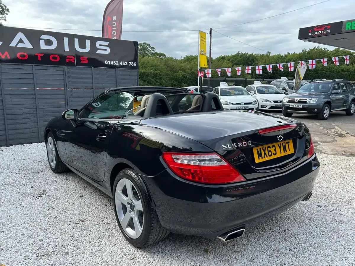 Used Mercedes SLK200 2013 Black Cabriolet