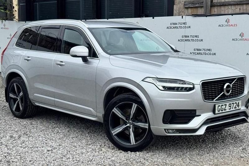 Silver Used 2017 Volvo XC90 R-Design Pro SUV | £23,695 (Fair price) - Image 1/1