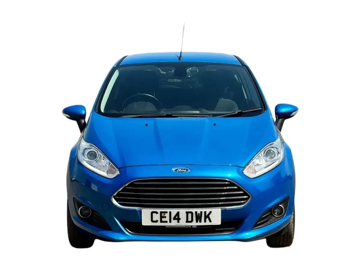 Used Ford Fiesta Titanium 2014 Blue Hatchback