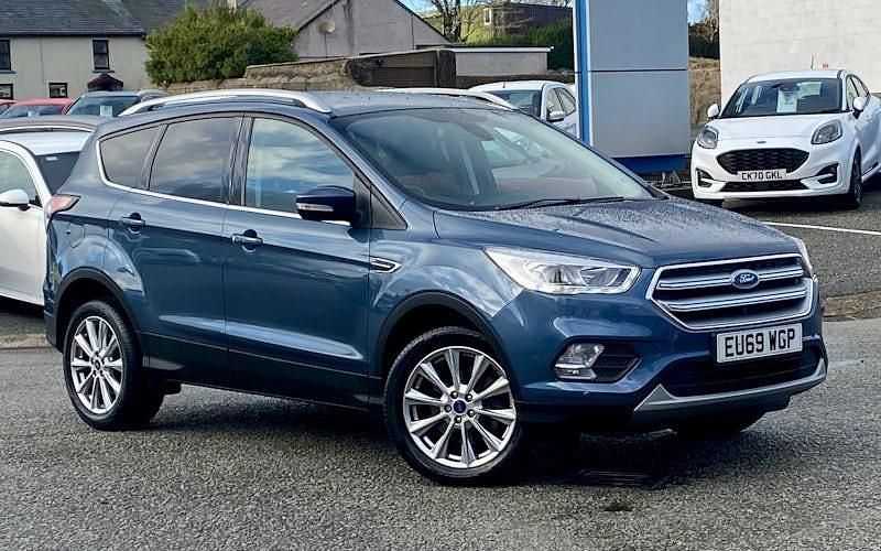 Blue Used 2019 Ford Kuga Titanium SUV | £12,999 (Good price) - Image 1/4