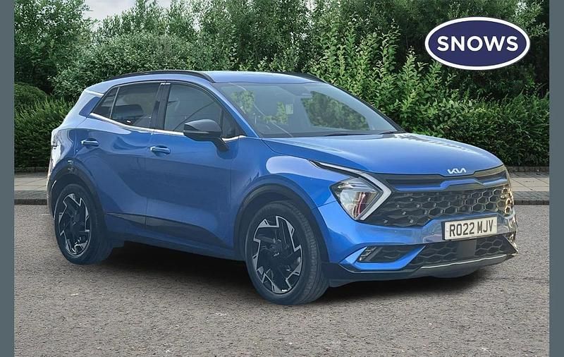 Used Kia Sportage GT-Line 147 HP (108 kW) 2022 Blue SUV