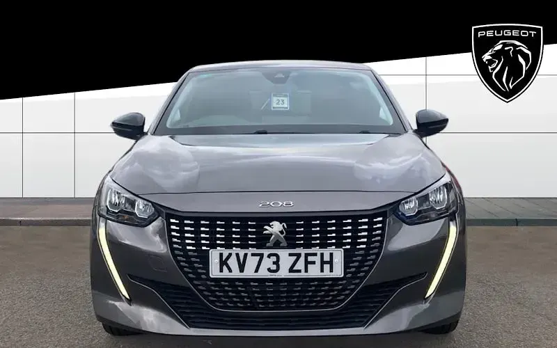 Used Peugeot 208 Active+ 102 HP (75 kW) 2023 Grey Hatchback
