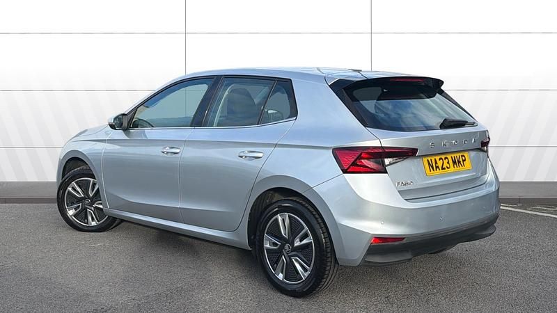 Used Skoda Fabia SE L 110 HP (80 kW) 2023 Silver Hatchback