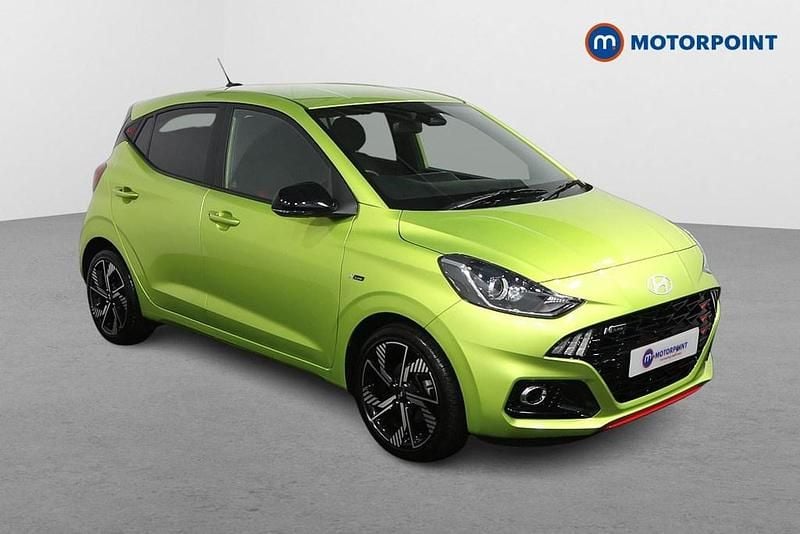 Used Hyundai i10 N Line 90 HP (66 kW) 2025 Green Hatchback