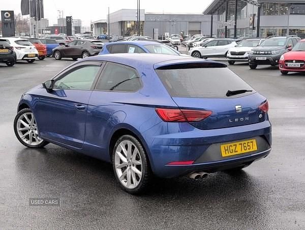 Used Seat Leon FR 2017 Blue Hatchback