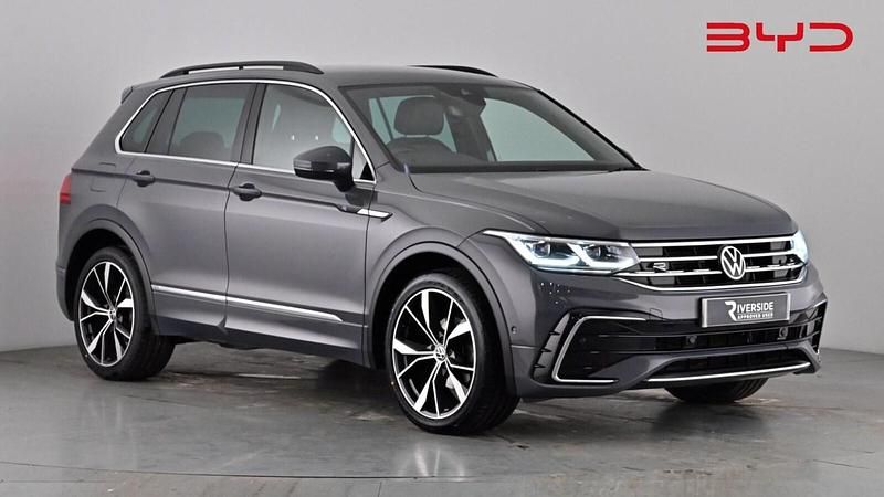 Used VW Tiguan R-line 150 HP (110 kW) 2022 Dolphin grey SUV