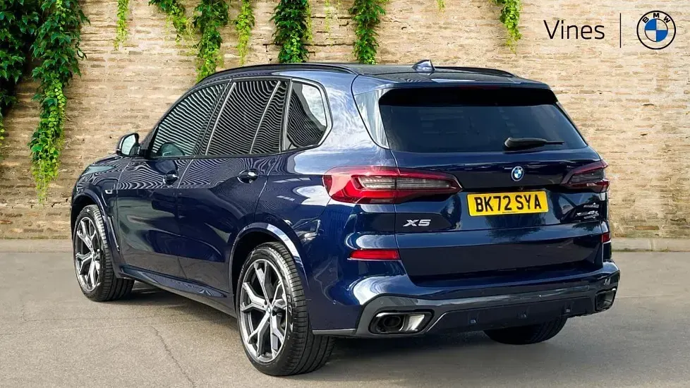 Used BMW X5 M Sport 394 HP (289 kW) 2022 Blue SUV