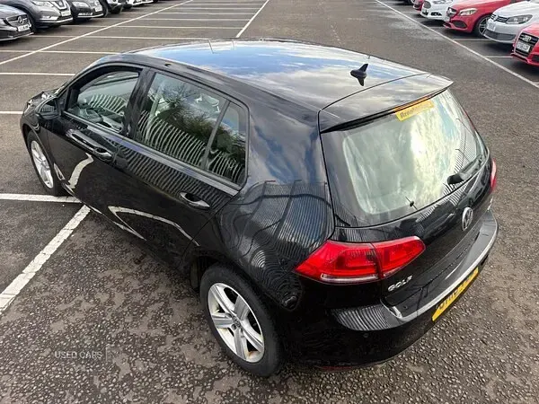 Used VW Golf VII Edition 110 HP (80 kW) 2016 Black Hatchback