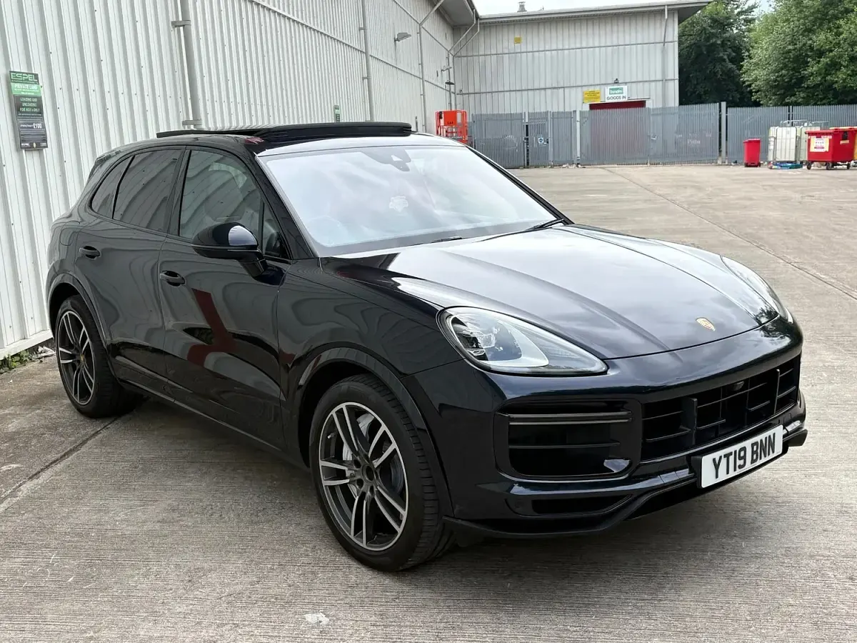 Used Porsche Cayenne Turbo 2019 Blue SUV