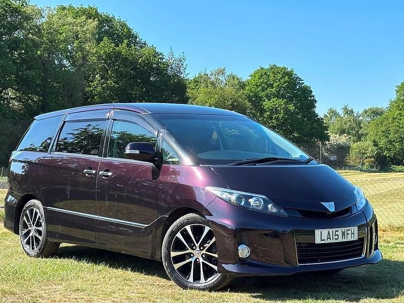 Mauve/purple Used 2015 Toyota Estima MPV | £9,995 (Fair price) - Image 1/3