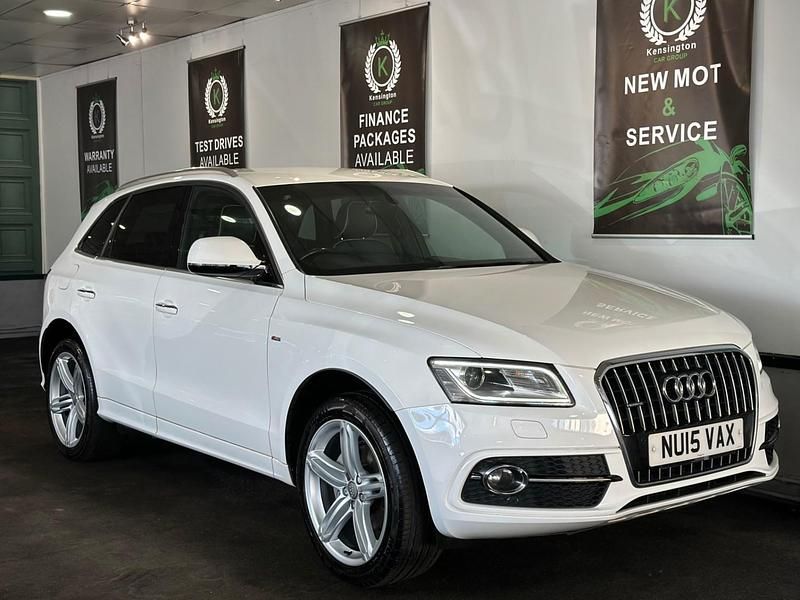 Begagnad Audi Q5 S-line plus 2015 Vit SUV