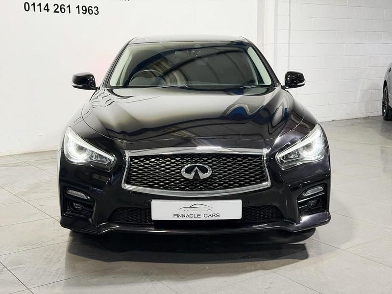 Used Infiniti Q50 Sport Tech 170 HP (125 kW) 2017 Black Sedan
