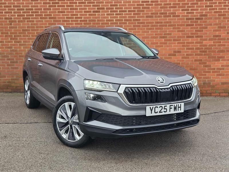 Graphite grey metallic Used 2025 Skoda Karoq SE L SUV | £25,525 (Fair price) - Image 1/4