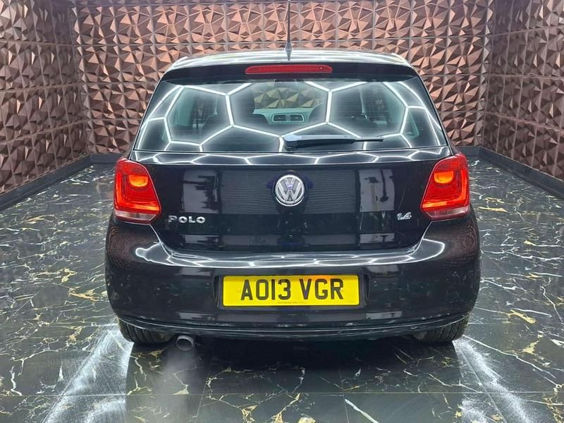 Used VW Polo Edition 86 HP (63 kW) 2013 Black Hatchback