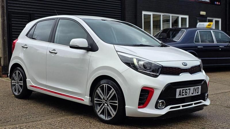 Used Kia Picanto GT-Line 67 HP (49 kW) 2023 White Hatchback