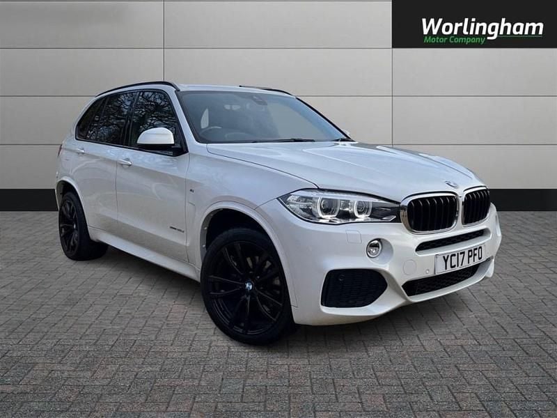 White Used 2017 BMW X5 M Sport SUV | £24,995 (Fair price) - Image 1/4