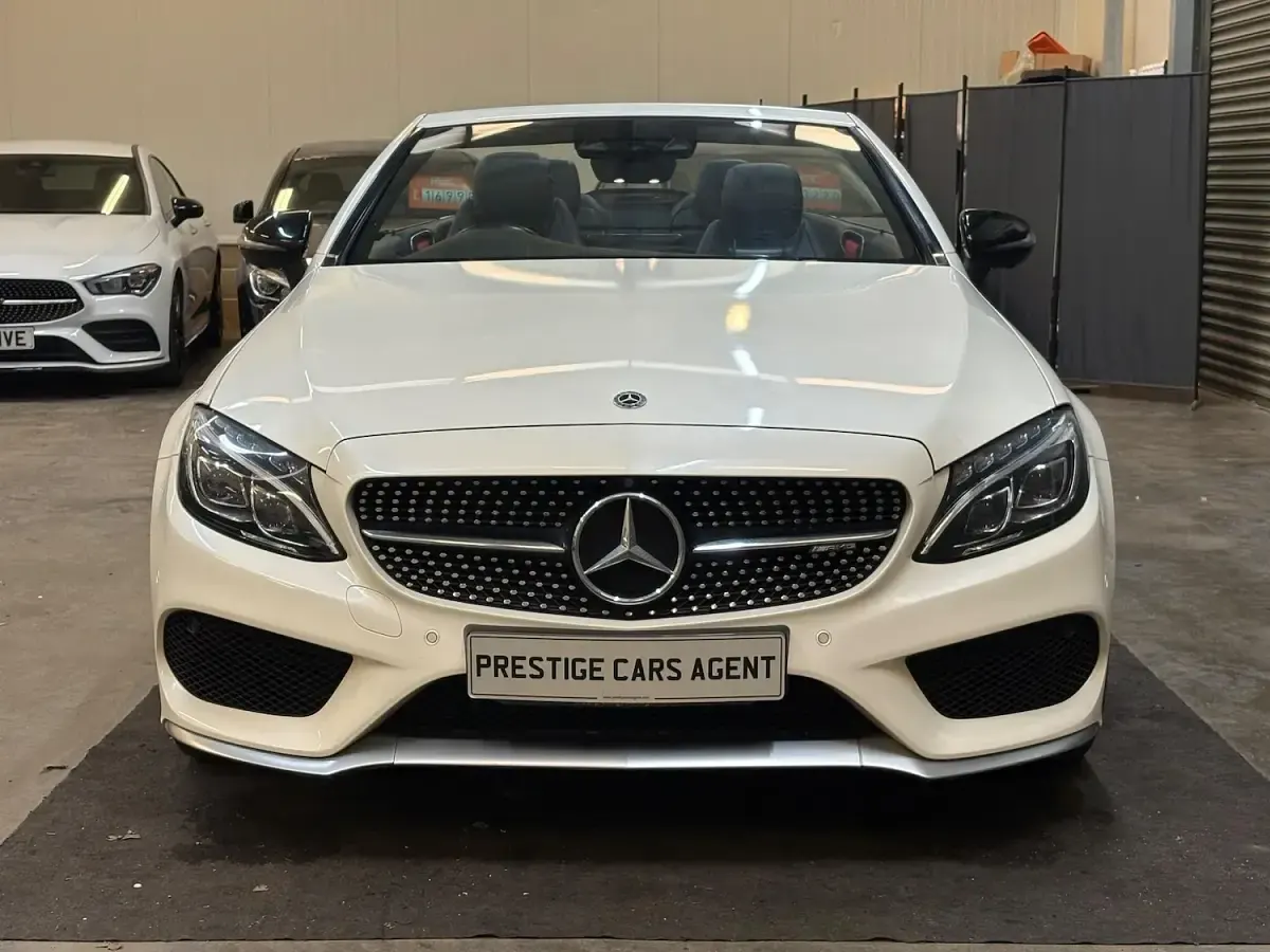 Used Mercedes C43 AMG Premium Plus 2017 White Cabriolet