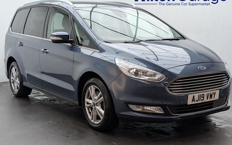 Used Ford Galaxy Titanium 150 HP (110 kW) 2019 Blue MPV