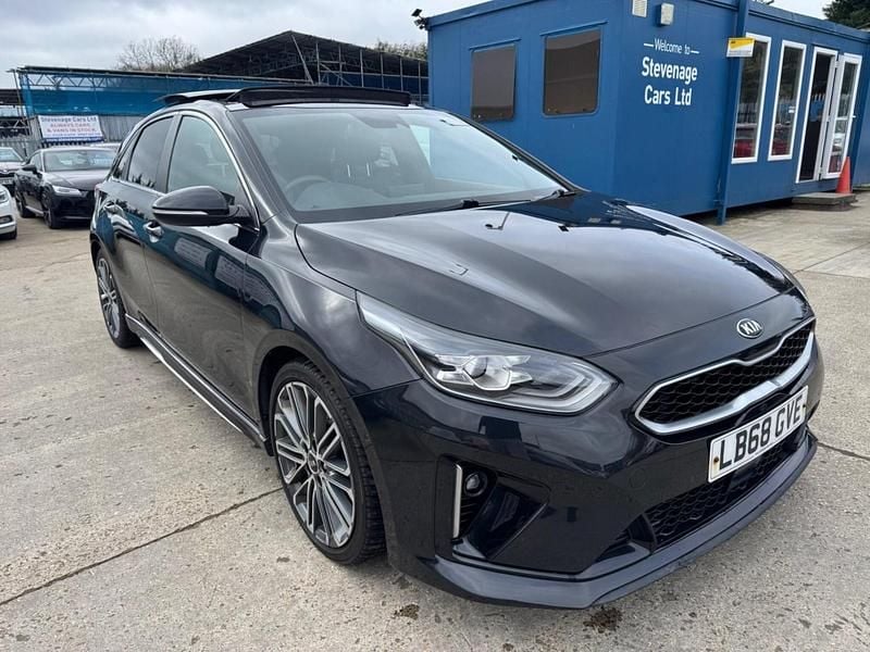 Used Kia Ceed GT-Line S 138 HP (101 kW) 2019 Black Hatchback