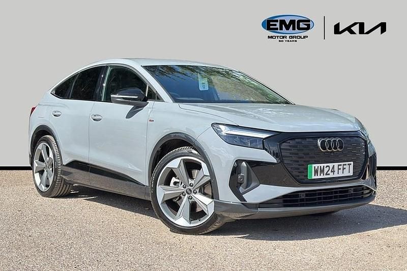 Used 2024 Audi Q4 Sportback e-tron Black Edition SUV | £36,995 (Good price) - Image 1/1