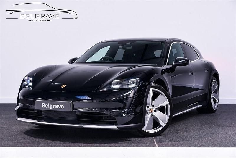 Black Used 2022 Porsche Taycan Cross Turismo Sedan | £54,480 (Fair price) - Image 1/3