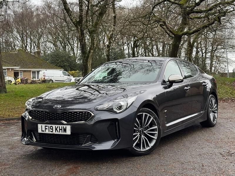 Grey Used 2019 Kia Stinger GT-Line Hatchback | £14,895 (Fair price) - Image 1/4