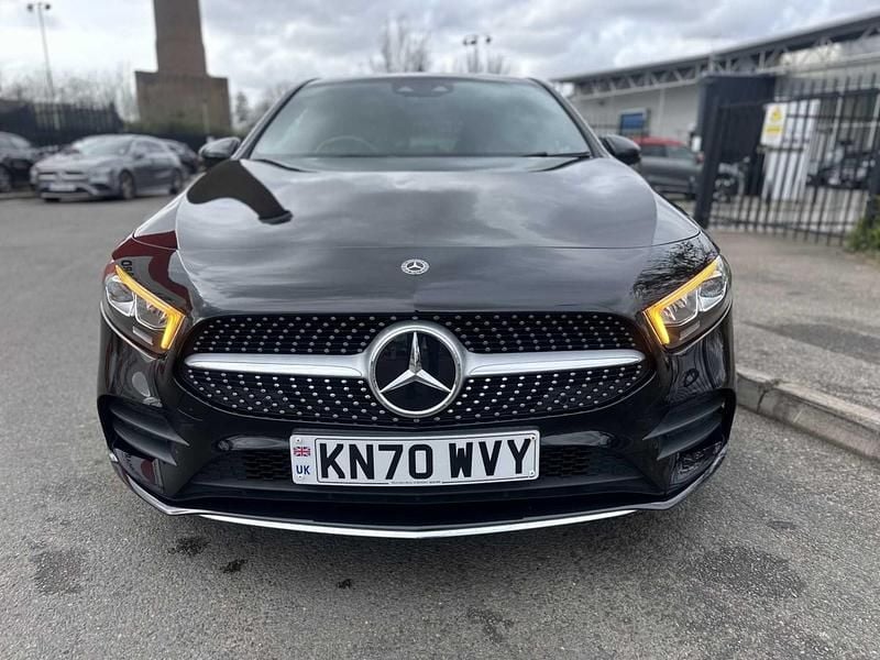 Used Mercedes A200 AMG Line Premium 150 HP (110 kW) 2020 Black Hatchback
