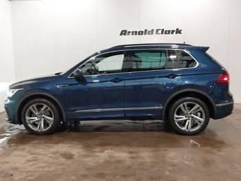 Used VW Tiguan R-line Edition 150 HP (110 kW) 2022 Blue SUV