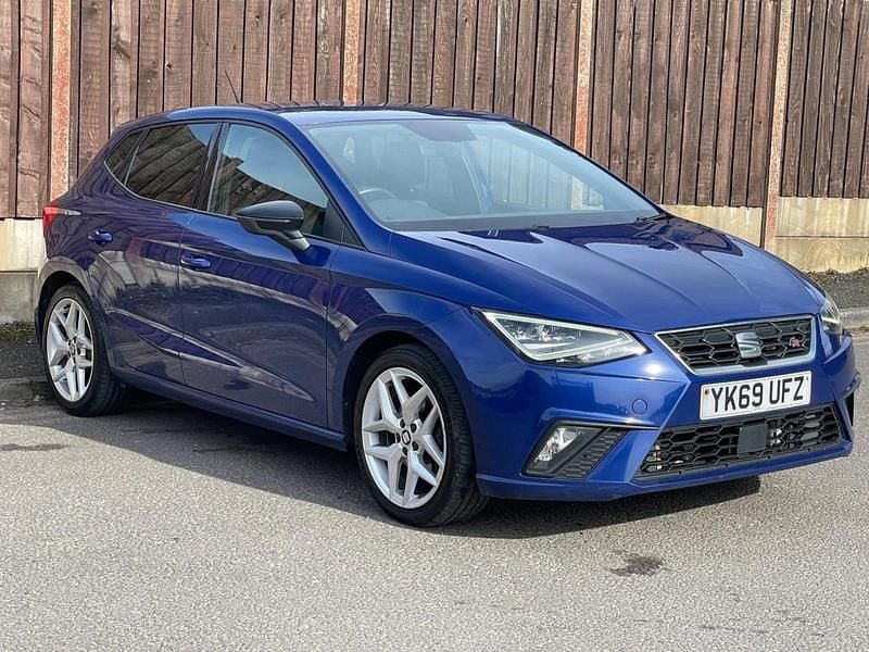 Used Seat Ibiza FR 95 HP (69 kW) 2019 Blue Hatchback