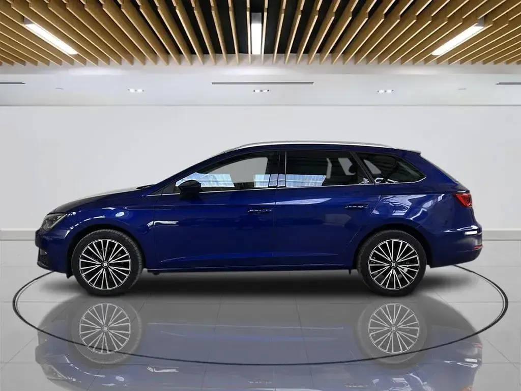 Used Seat Leon ST XCELLENCE Lux 150 HP (110 kW) 2019 Blue Estate