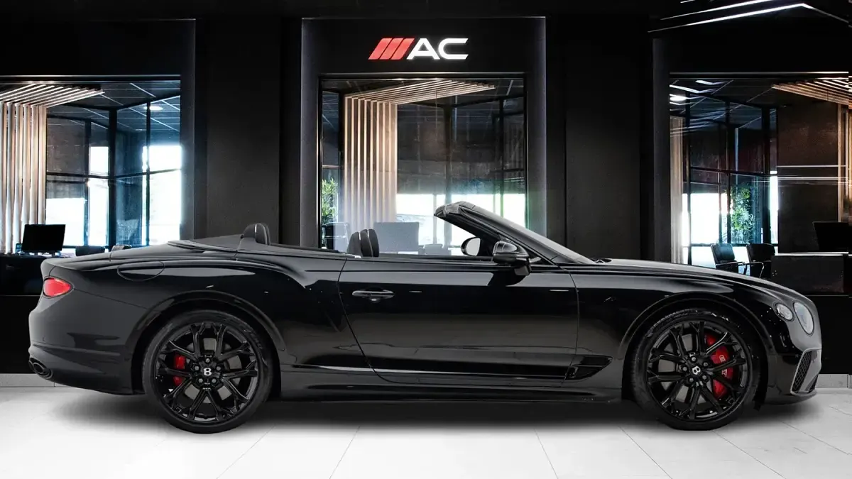 Used Bentley Continental 550 HP (404 kW) 2022 Black Cabriolet