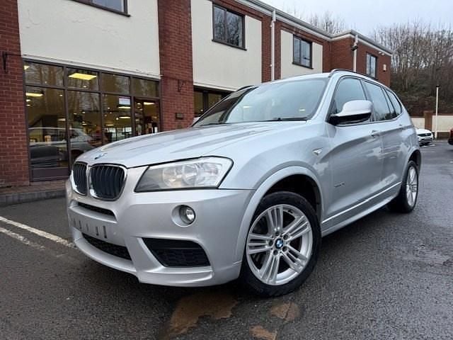 Silver Used 2013 BMW X3 M Sport SUV | £7,988 (Good price) - Image 1/4