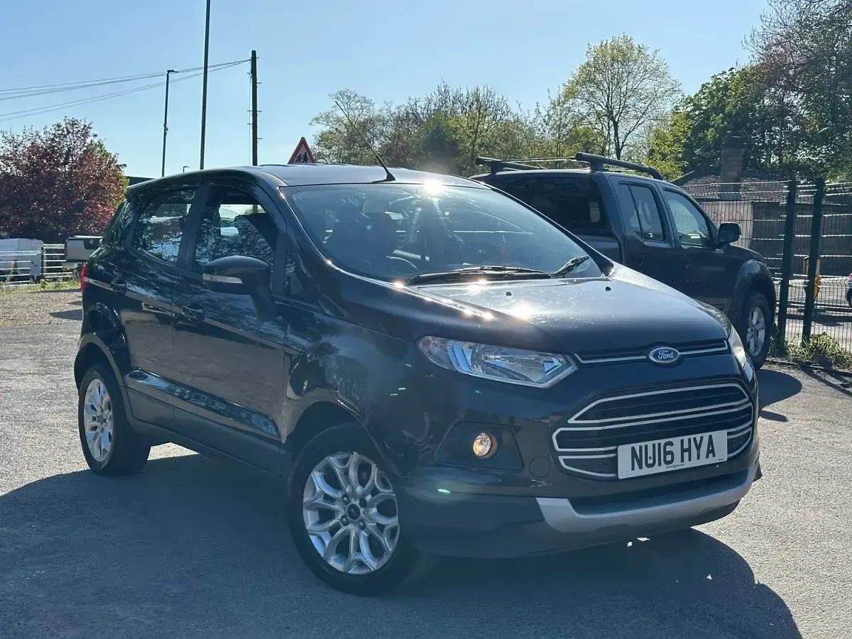 Used Ford Ecosport Zetec 95 HP (69 kW) 2016 Black SUV