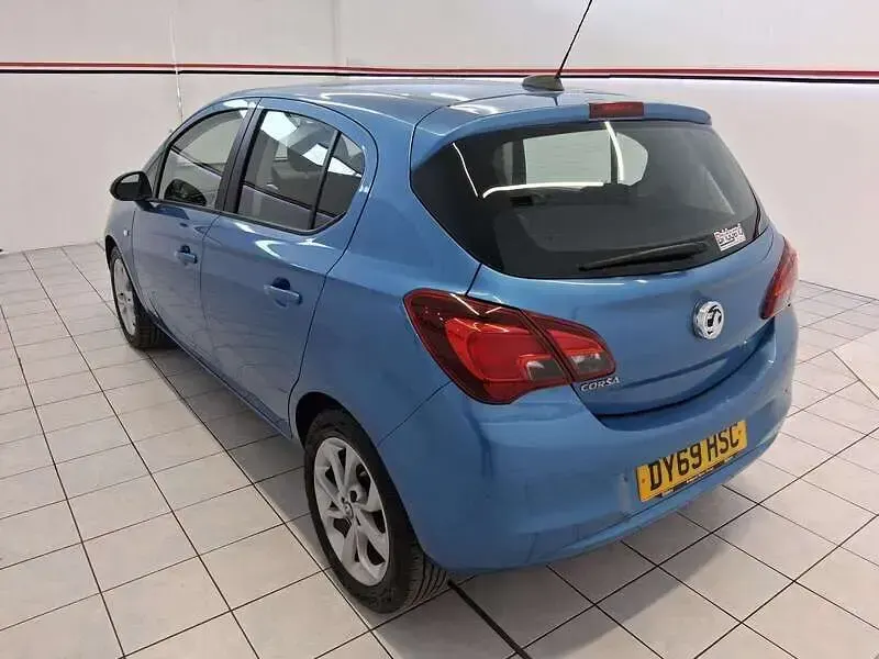 Used Vauxhall Corsa 90 HP (66 kW) 2019 Blue Hatchback
