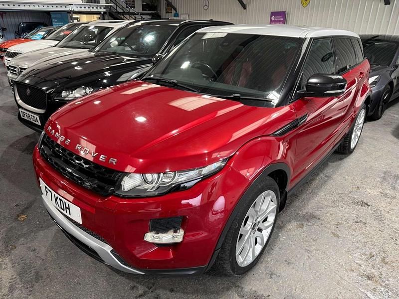 Red Used 2012 Land Rover Range Rover evoque Dynamic Estate | £9,995 (Fair price) - Image 1/1