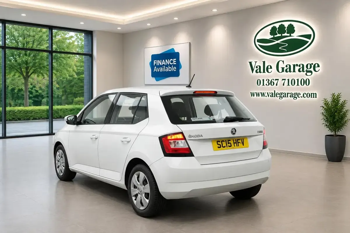 Used Skoda Fabia 2015 White Hatchback