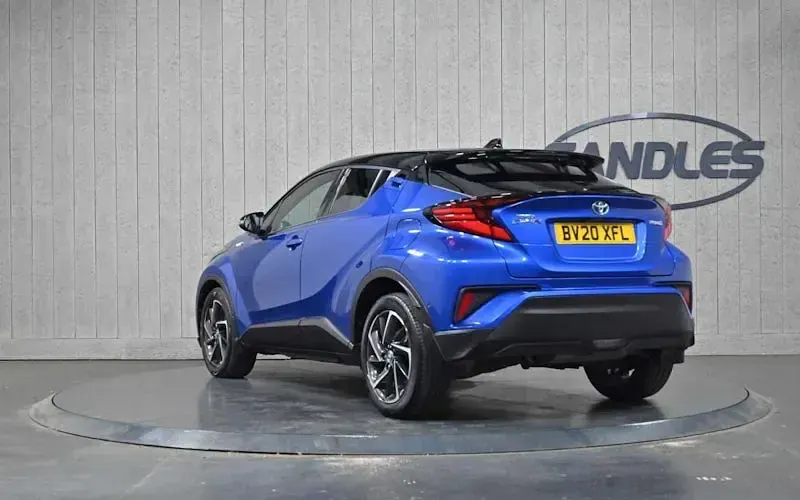 Used Toyota C-HR 122 HP (89 kW) 2020 Blue SUV