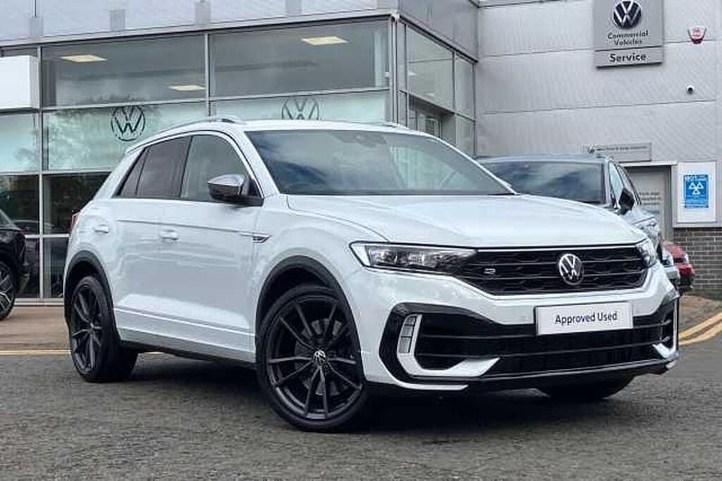 White Used 2021 VW T-Roc R SUV | £25,995 (Good price) - Image 1/4
