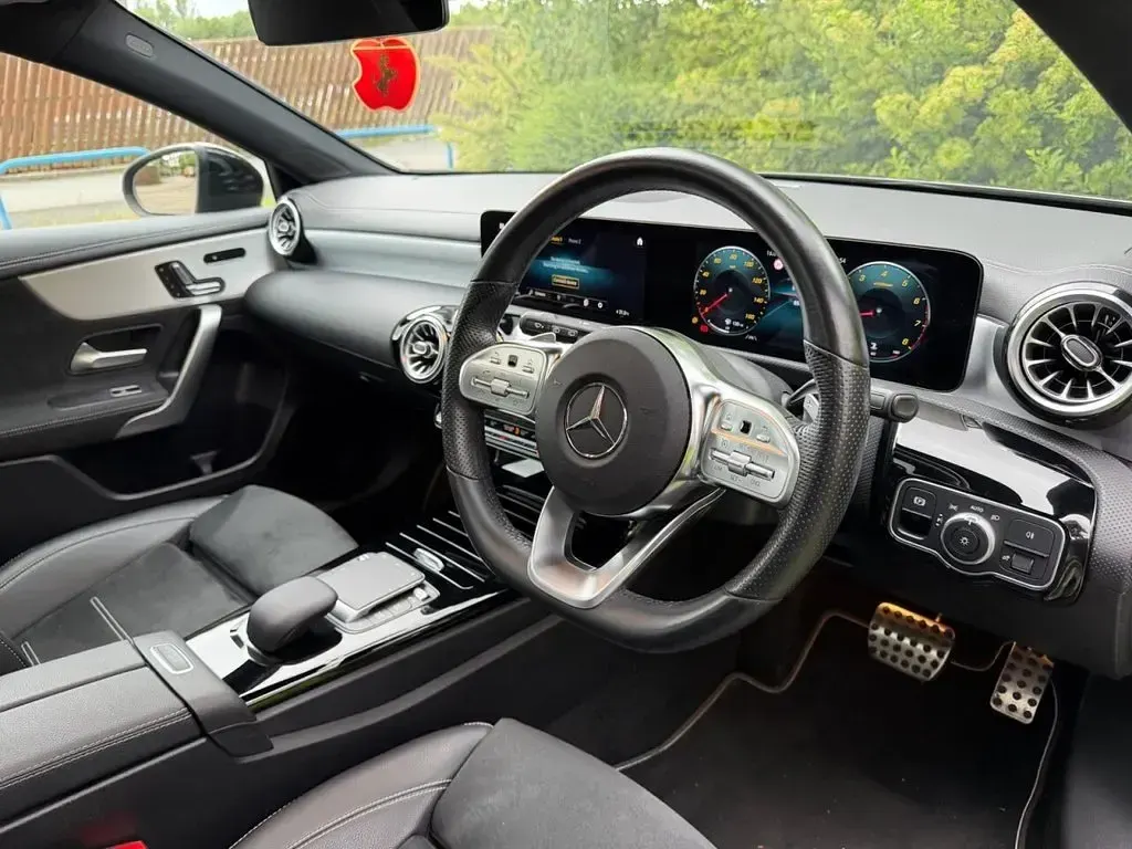 Used Mercedes A200 AMG line 2021 Grey Hatchback